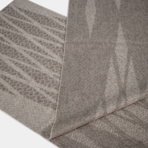 Écharpe en cachemire pur 100% jacquard 030x180cm Parfaite pour les hommes et les femmes - Product Image 5