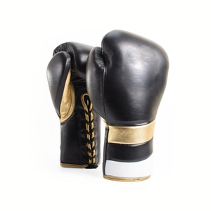 ถุงมือชกมวยหนังแท้สำหรับมืออาชีพทนทาน - Product Image 4