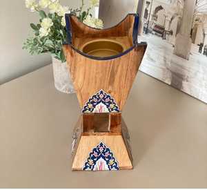 Ensemble de brûleur d'encensoir arabe Bukhoor Mubkhar Encens et porte-encens chrétiens parfumés pour l'église et la maison Bukhoor Burning - Product Image 1