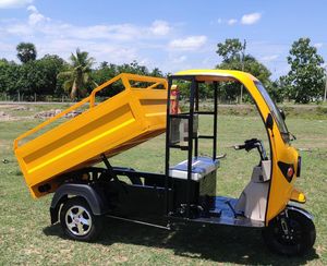 รถสามล้อไฟฟ้า 48 โวลต์ แบบเปิดประทุน 3 ล้อ สำหรับขนส่งของใช้ในครัวเรือน - Product Image 6