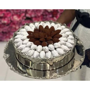 Deluxe Quality Handmade Silver Metal Bowl Sweets Serving Dish New Elegant Design Round <b>Table</b> <b>Top</b> Chocolate Serving Bowl On-<b>Sale</b> - Product Image 2