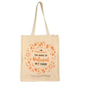En gros Petite QUANTITÉ MINIMALE DE COMMANDE écologique réutilisable personnalisé logo impression achats sac fourre-tout en toile de coton sac avec fermeture éclair - Product Image 3