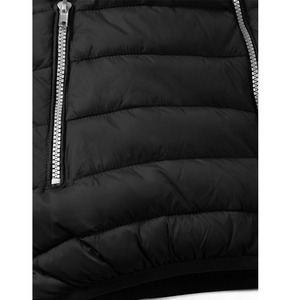 Chaqueta acolchada formal de alta calidad para hombre, chaleco cálido de invierno hecho a medida con características sin mangas y calentadas a prueba de viento - Product Image 5