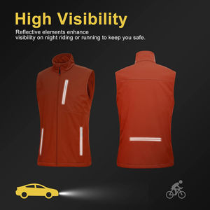 Outdoor Adventure <b>Men's</b> Softshell <b>Vest</b> Casual Autumn Waterproof Windproof Breathable Sleeveless <b>Utility</b> Jacket Fleece Lined - Product Image 5