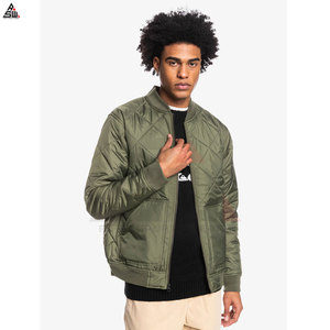 New OEM Custom Sporty <b>Canvas</b> Bomber <b>Jacket</b> with Stand Collar and Front Logo for <b>Men</b>-High Quality Winter Casual Wear - Product Image 6