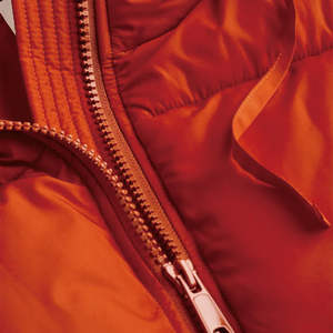 Chaqueta acolchada de lona transpirable de invierno para mujer de alta calidad personalizada al por mayor - Product Image 5