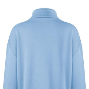 เสื้อสเวตเชิ้ตคอเต่าสำหรับผู้หญิงเสื้อกันหนาวแบบรูดซิปหนาโอเวอร์ไซส์แฟชั่นตามสั่ง - Product Image 3