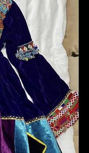 Kuchi afghan งานปักสไตล์วินเทจชนเผ่าทำมือแบบดั้งเดิมอัฟกานิสถานชุด2023เดรสวัฒนธรรม - Product Image 3