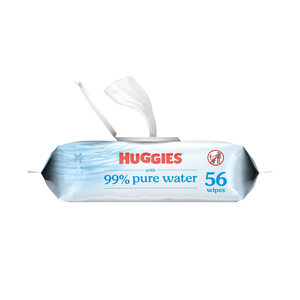 Huggies Pure Baby Wipes Paquete de 18 1008 Toallitas Total 99% Puro para Agua para Limpieza y Protección Suave - Product Image 1