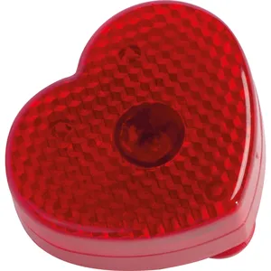 RALF Personalized Heart-Shape Light <b>Clip</b> Customizable Reflective Stickers & Gadgets for Promotions - Product Image 2