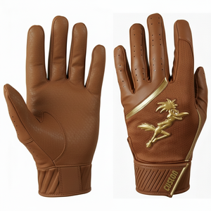 Gants de baseball ergonomiques, prix de gros personnalisé, doublure souple, couche durable, doublure flexible, ajustement sécurisé, gants de frappe de baseball - Product Image 4