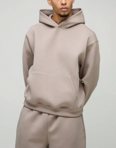 Conjunto Deportivo Holgado de Moda, Fabricante de Chándales de Algodón de Alta Calidad para Hombre con Cremallera - Product Image 2