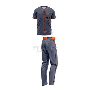 New Arrival 100% Polyester Sports Wear Best Price <b>Baseball</b> Uniform Breathable <b>Sets</b> - Product Image 2