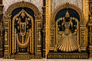 Mandapam Tradicional del Sur de la India con Pilares Tallados, Material de Fibra Ligero, Mandapam para Bodas, para Eventos Tamil Kalyana - Product Image 4