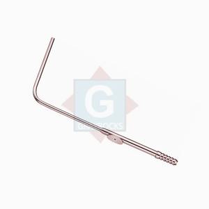 Gray Rocks Sachs Tube d'aspiration Instrument chirurgical Contrôle manuel du pouce Utilisation hospitalière de haute qualité - Product Image 1