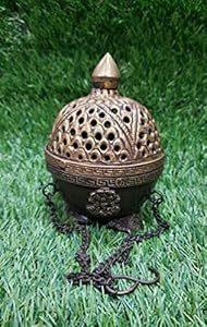 กระถางธูปทองเหลืองและหินอ่อนที่สง่างามสำหรับการทำสมาธิและน้ำมันหอมระเหยที่หรูหราผู้ถือกลิ่นหอมสำหรับการพักผ่อนที่บ้าน - Product Image 3