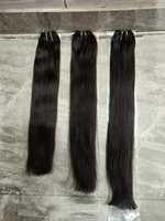 Extensions de cheveux humains bruts non traités, qualité 12A Remy, double trame machine pré-collée, 100% cuticules alignées, vente en gros