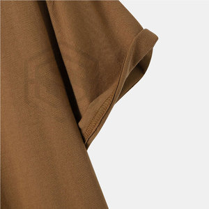 Camisetas de Verano para Hombre, Impresión de Logotipo Personalizado, Diseño en Blanco, Patrón Sólido, MOQ Bajo, Tela de Algodón de 220 Gramos, Transpirable - Product Image 4
