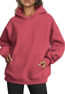 CUSTOM OVERSIZED HOODIE HEAVYWEIGHT FLEECE PULLOVER SOFT CASUAL FIT - Product Image 5