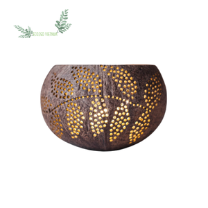 Wholesale and <b>Cheap</b> Price Coconut Tealight Holder/ Coconut Shell Tealight Holder/ Coconut Shell <b>Candle</b> Holder - Product Image 2