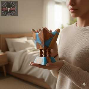 เตาเตาไม้และอีพ็อกซี่เรซิน bakhoor 2026ผักชีทางศาสนาสุดหรูกลิ่นอาหรับสำหรับบ้านและรอมฎอน - Product Image 5