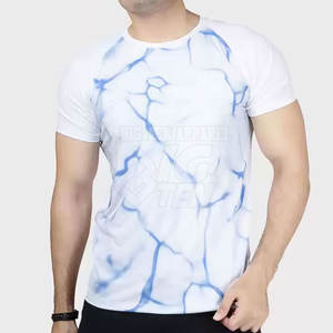 T-shirt pour homme à sublimation personnalisée, vêtement décontracté, manches courtes, respirant, léger, imprimé pour un style estival - Product Image 6