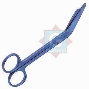 Tijeras de vendaje de acero inoxidable de alta calidad para profesionales médicos Fuente de alimentación manual Instrumento quirúrgico básico - Product Image 1