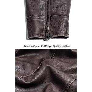 Veste en cuir véritable de haute qualité, streetwear, mode, OEM, ODM, vente en gros - Product Image 2