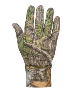 Gants de chasse tactiques camouflage en gros avec sangle de poignet réglable, antidérapants, demi-doigts, pour sports de plein air, plumes de poulet - Product Image 5