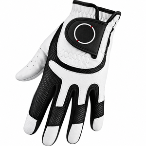 Gants de golf personnalisés OEM de haute qualité avec impression colorée, en cuir PU, protection UV, pour hommes, vêtements de sport - Product Image 3