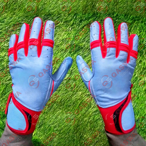 Gants de frappe de baseball de qualité supérieure en gros, design à manchette longue pour adultes et jeunes avec une adhérence et un confort ultimes - Product Image 2