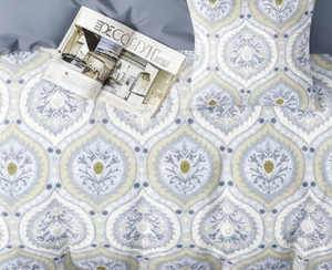 Juego de Sábanas de Hotel UltraComfort Premium de 400 Hilos, de Algodón Lavado, Tejido Moderno con Estampado Elástico, Sensación Suave, Fresca y Lujosa - Product Image 3