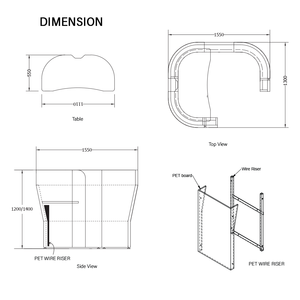H1200 Minimal Fabric Modular Work Pod Mobiliario de oficina comercial para espacios de enfoque silencioso - Product Image 4