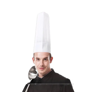 Gorro ajustable para chef de catering, atuendo de cocinero de cocina personalizado para hombres y mujeres para Hotel, restaurante, servicios de barbacoa - Product Image 6