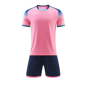 Maillots de football personnalisés de haute qualité pour adultes et enfants unisexe nouvel ensemble de maillots d'équipe avec nom/logo imprimé par sublimation en gros - Product Image 4