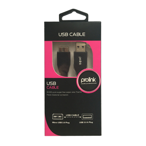 PB458-0150 câble USB 2.0 3A charge rapide veste en plastique PVC/TPE de haute qualité câble de données de longueur 2M pour une utilisation sur ordinateur en stock! - Product Image 1