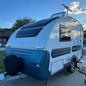 รถพ่วงแคมป์ปิ้งคาราวานหยดน้ำตา - Product Image 1