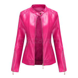Veste en cuir de moto de haute qualité, manches longues, vestes pour femmes, vêtements d'hiver à vendre - Product Image 1