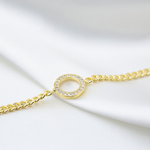 Stylish Hollow Round Design <b>Charm</b> <b>Bracelet</b> Wholesale Handmade 925 Sterling <b>Silver</b> Women Jewelry - Product Image 5