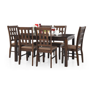 CONJUNTO COMEDOR MADERA MUAR MALASIA 6 PLAZAS - Product Image 5