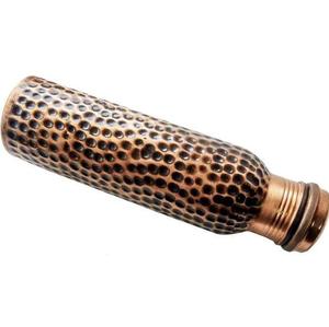 Best Selling Diamond Hammered Copper Water <b>Bottle</b> <b>Drink</b> Ware Tableware Kitchen Gifting Purpose - Product Image 3