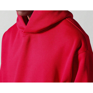 เสื้อฮู้ดผ้าคอตตอนและสเวตเตอร์ของผู้ชายแบบดึง360gsm 100% สตรีททรงหลวมโอเวอร์ไซส์ออนไลน์2025 - Product Image 1