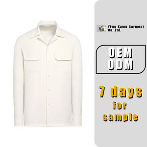 <span class=keywords><strong>Giacca</strong></span> <span class=keywords><strong>camicia</strong></span> in cotone 100% morbida Overshirt <span class=keywords><strong>Beige</strong></span> da uomo comoda <span class=keywords><strong>camicia</strong></span> ampia a manica lunga per le vacanze e per la casa - Product Image 2