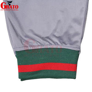 Chándal de nailon gris Catonic personalizable, tejido de poliéster y algodón, para deportes al aire libre, chaqueta cargo y pantalones deportivos. - Product Image 2