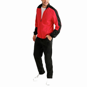 Survêtement de survêtement unisexe rouge de créateur Vêtements de sport d'hiver avec short noir et pantalon de survêtement Couleur rouge pour hommes et femmes - Product Image 4