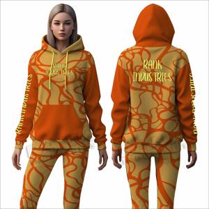 Chándal Deportivo Informal para Mujer, Venta Directa de Fábrica, Chándal de Algodón para Mujer con Logotipo Personalizado de Alta Calidad - Product Image 3