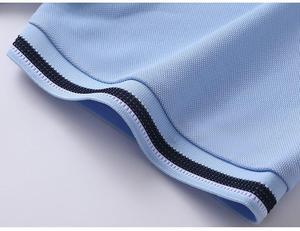 Logotipo personalizado de los hombres para camisetas sin mangas Formal Anti-Pilling cuerpo de secado rápido ajuste patrón sólido de punto 100% tela de algodón - Product Image 5