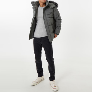 Offre spéciale Vestes décontractées d'extérieur en polyester robustes personnalisées pour hommes Manteau respirant pour l'hiver - Product Image 4