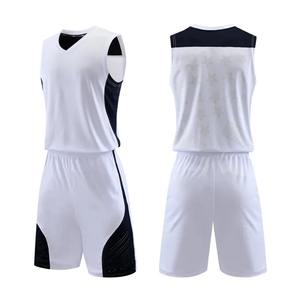Uniforme de basket-ball OEM personnalisé à prix réduit pour hommes Logo personnalisé et lettre Maillot de basket-ball en polyester à séchage rapide respirant - Product Image 1