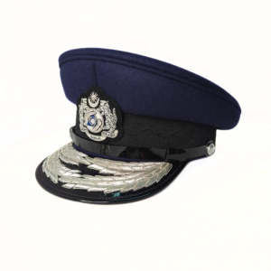 Nouveaux chapeaux de conception pour les officiers de la marine en noir et blanc avec des glands dorés, chapeaux durables avec logo personnalisé - Product Image 1